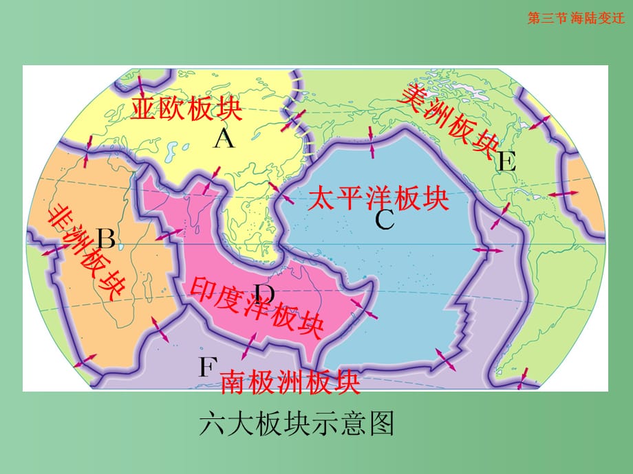 八年级地理上册 第一章 第二节 海陆变迁1 中图版_第3页