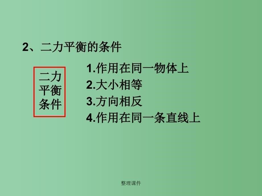 八年级物理上册 3.5《二力平衡》1 上海教育版_第5页