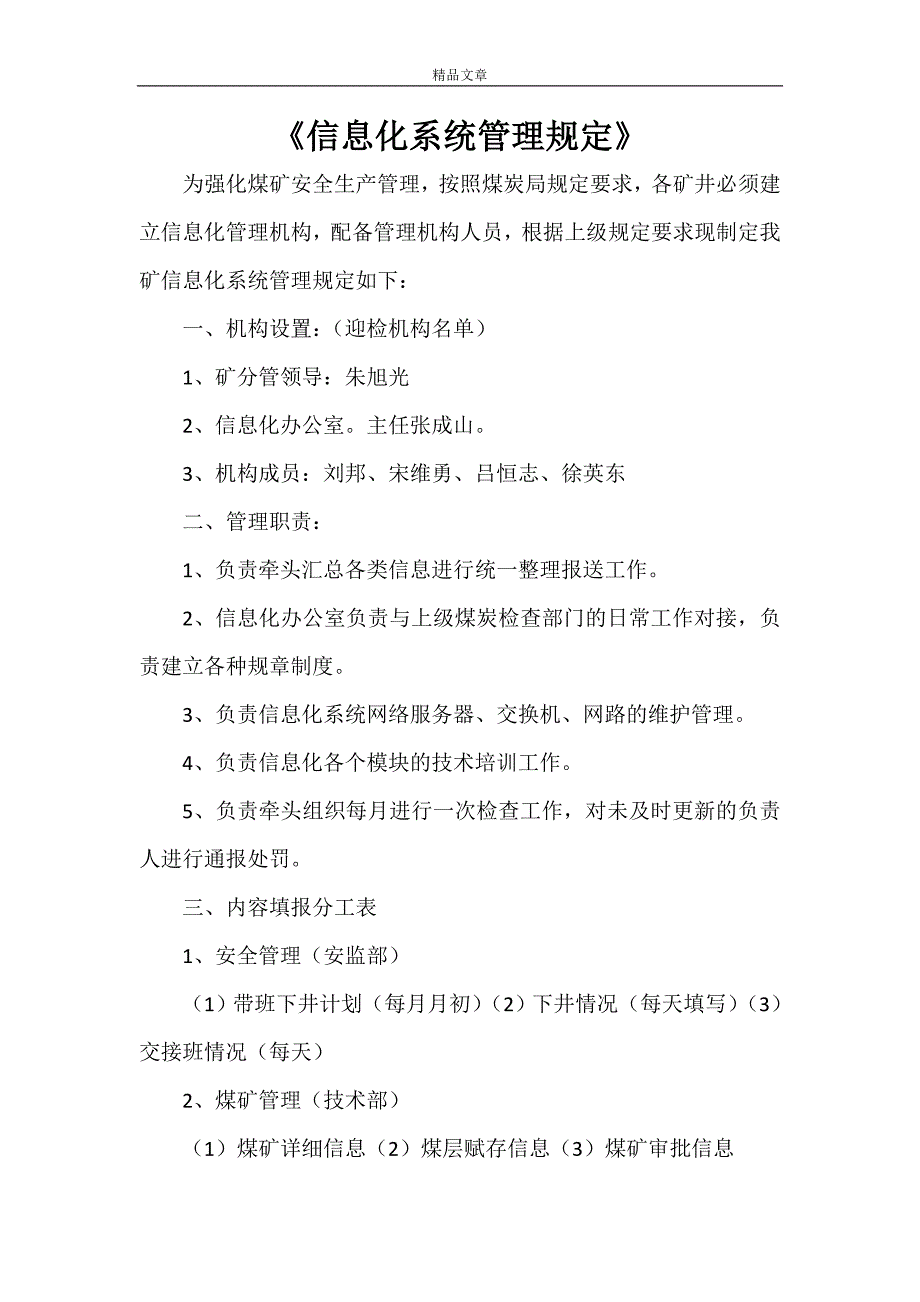 《信息化系统管理规定》_第1页