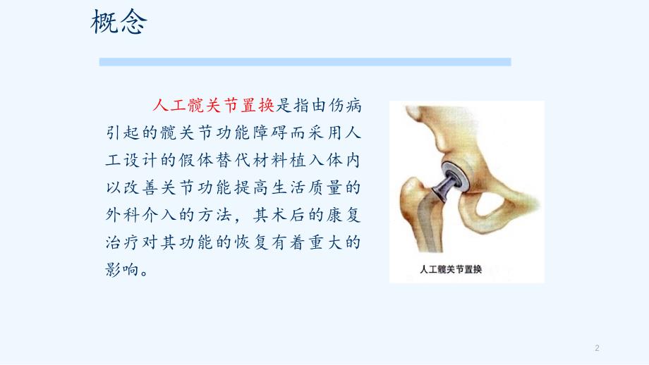 髋关置换术后康复护理（PPT课件）_第2页