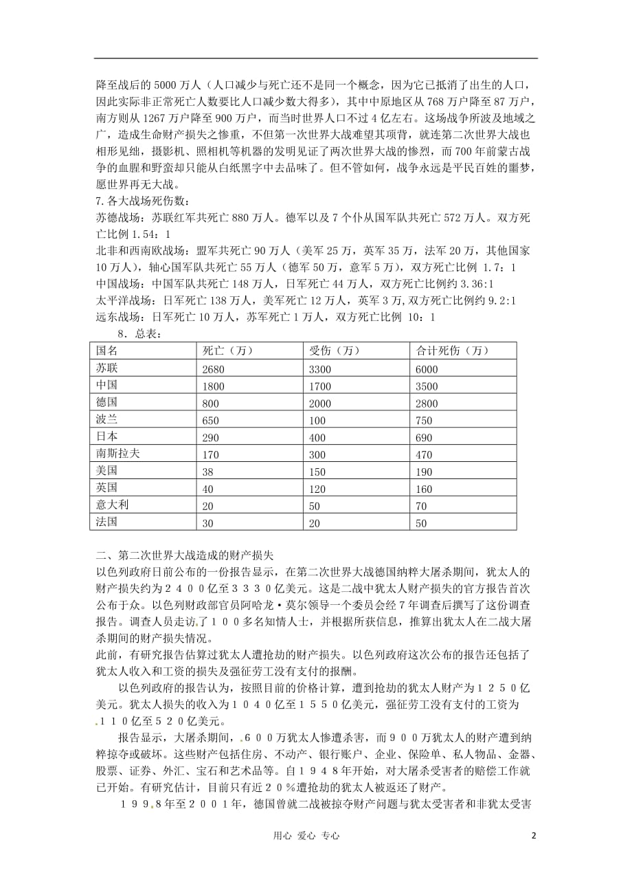 《高三生物 复习精品课件及资料高中历史 第12课 反法西斯战争的胜利 同步素材 岳麓版选修3》_第2页