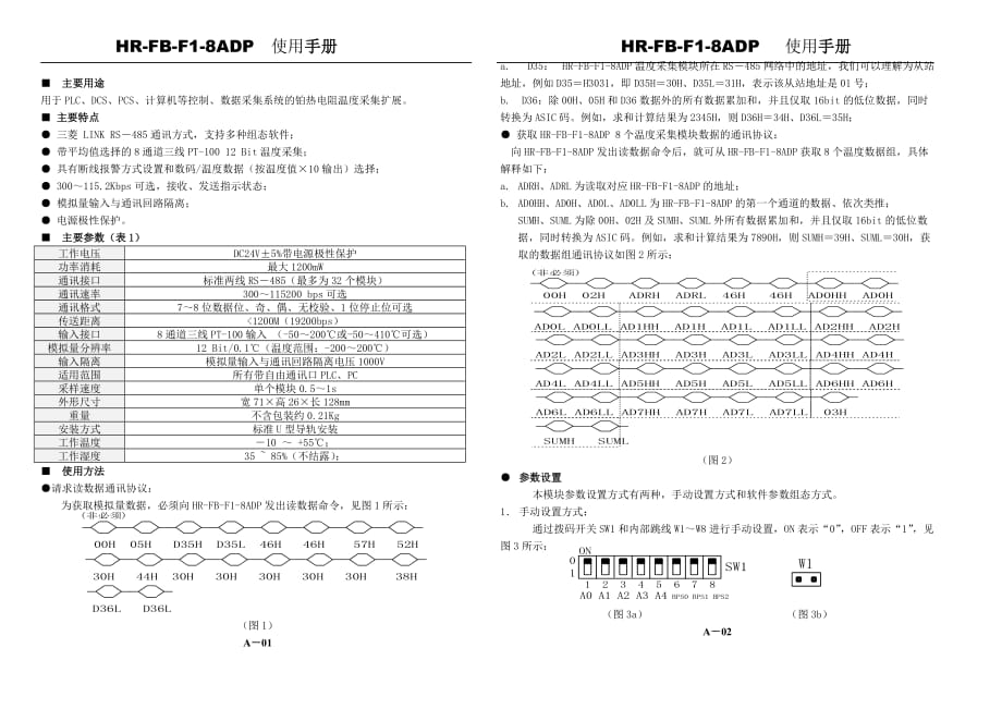 [精选]HR-FB-F1_8ADP 增强型使用手册_第2页