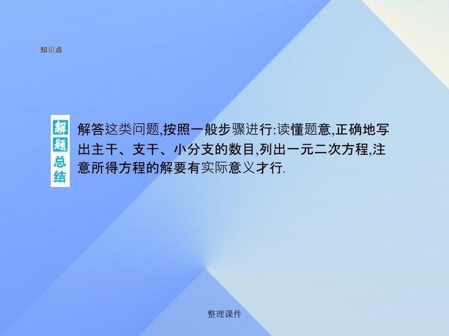 九年级数学上册 21.3 实际问题与一元二次方程教学 新人教版_第5页