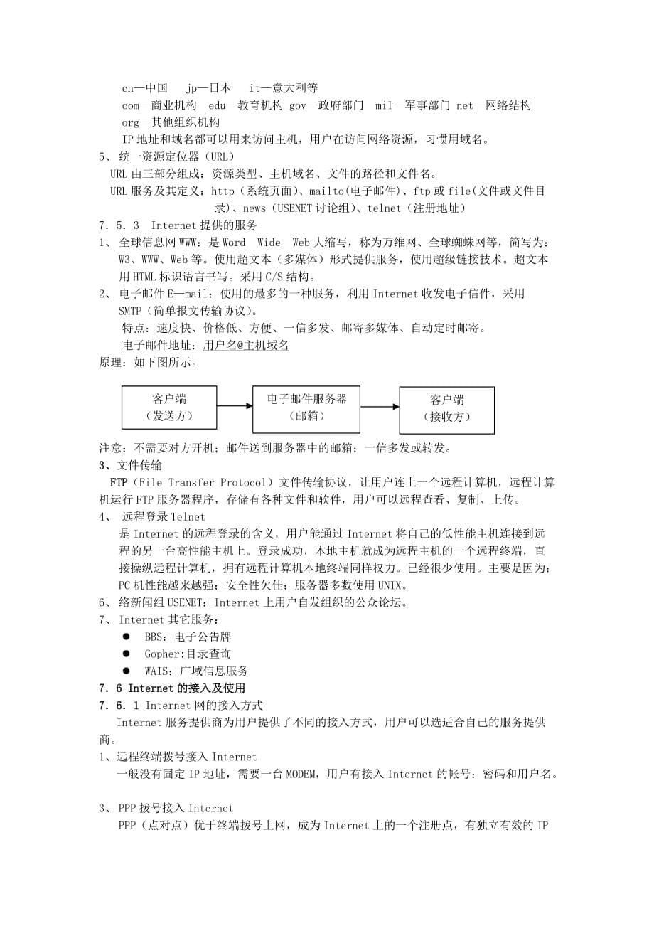 第七章计算机网络与Internet基础_第5页