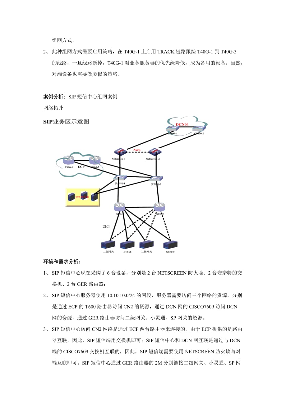 [精选]运营商业务平台中常见的几种组网_第4页