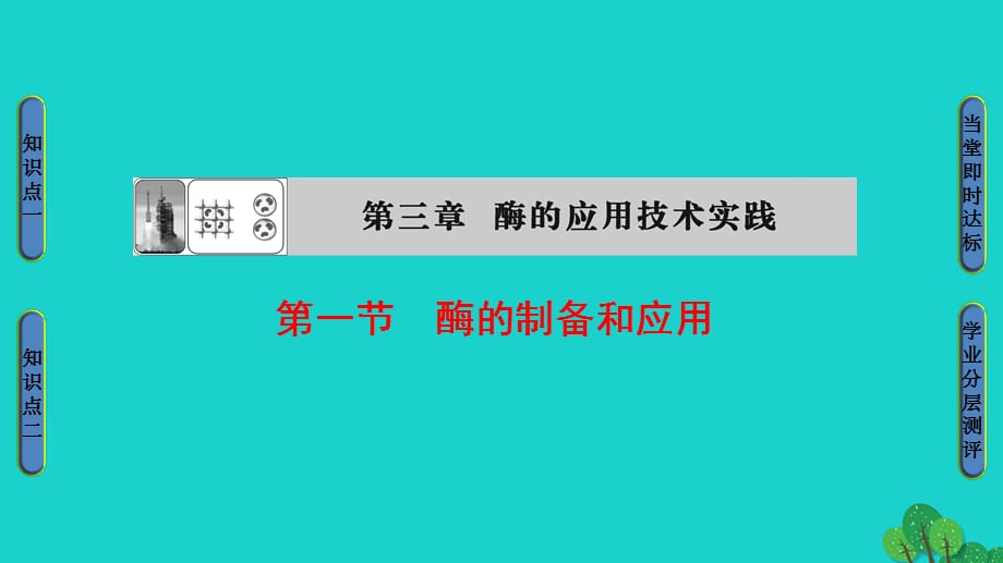 高中生物 第3章 酶的应用技术实践 第1节 酶的制备和应用 苏教版选修1_第1页