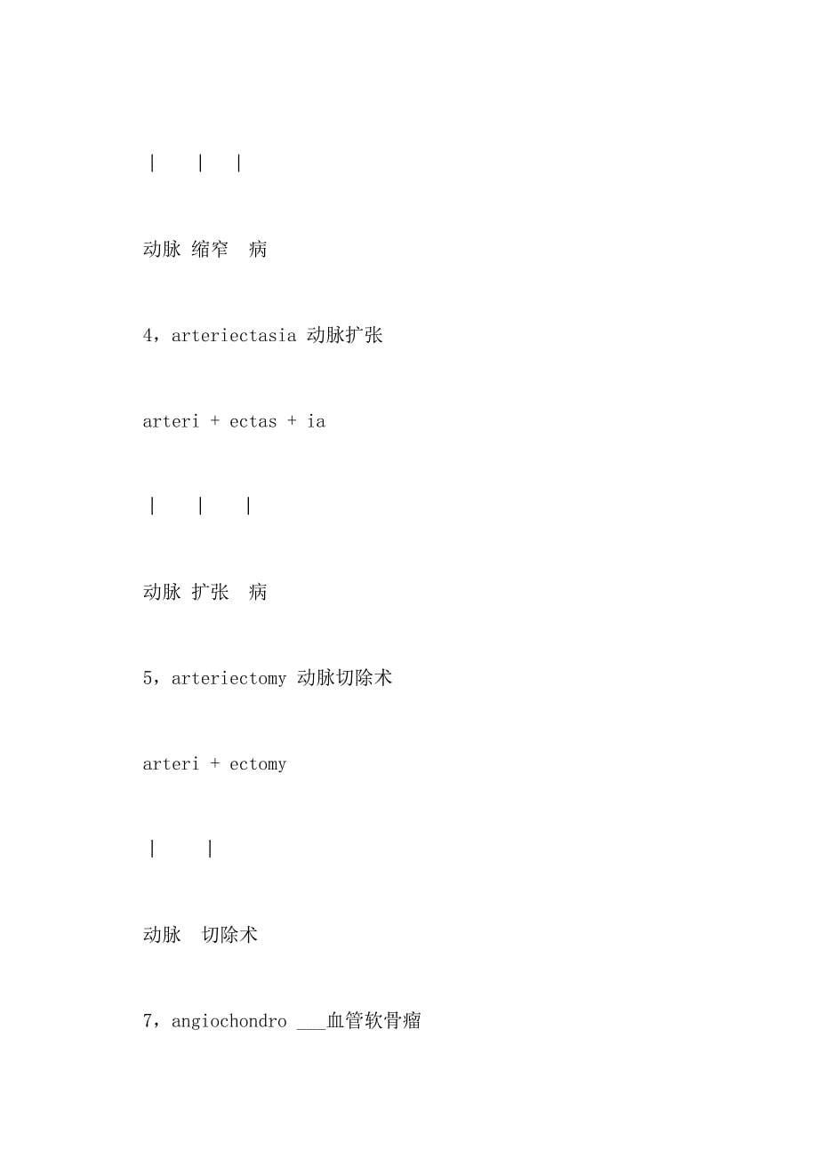 2021年医学英语词汇的词根记忆法_第5页