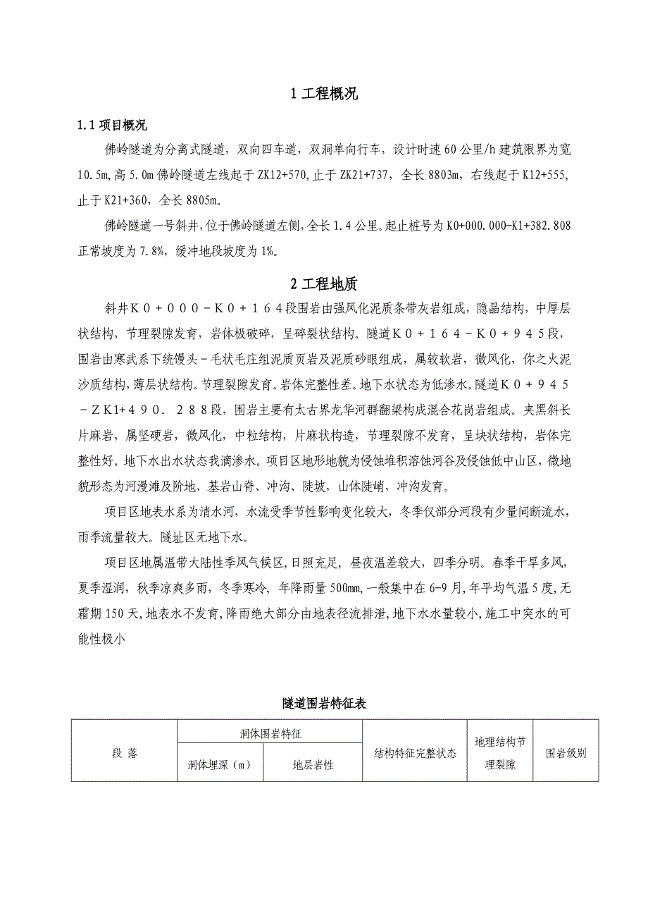 洞身开挖施工方案（修改）_第1页