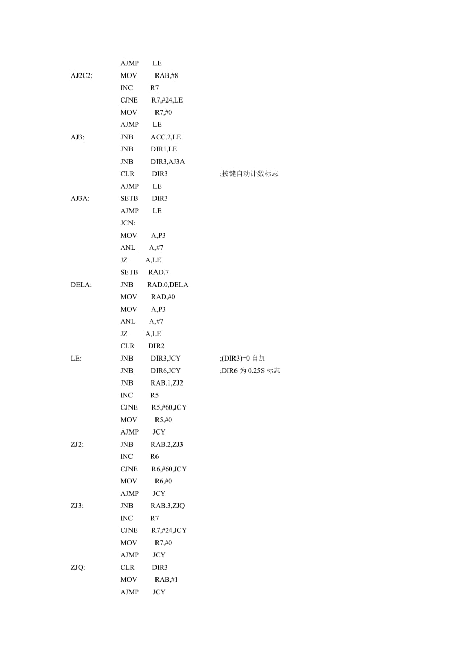 51单片机LED时钟的设计_第4页