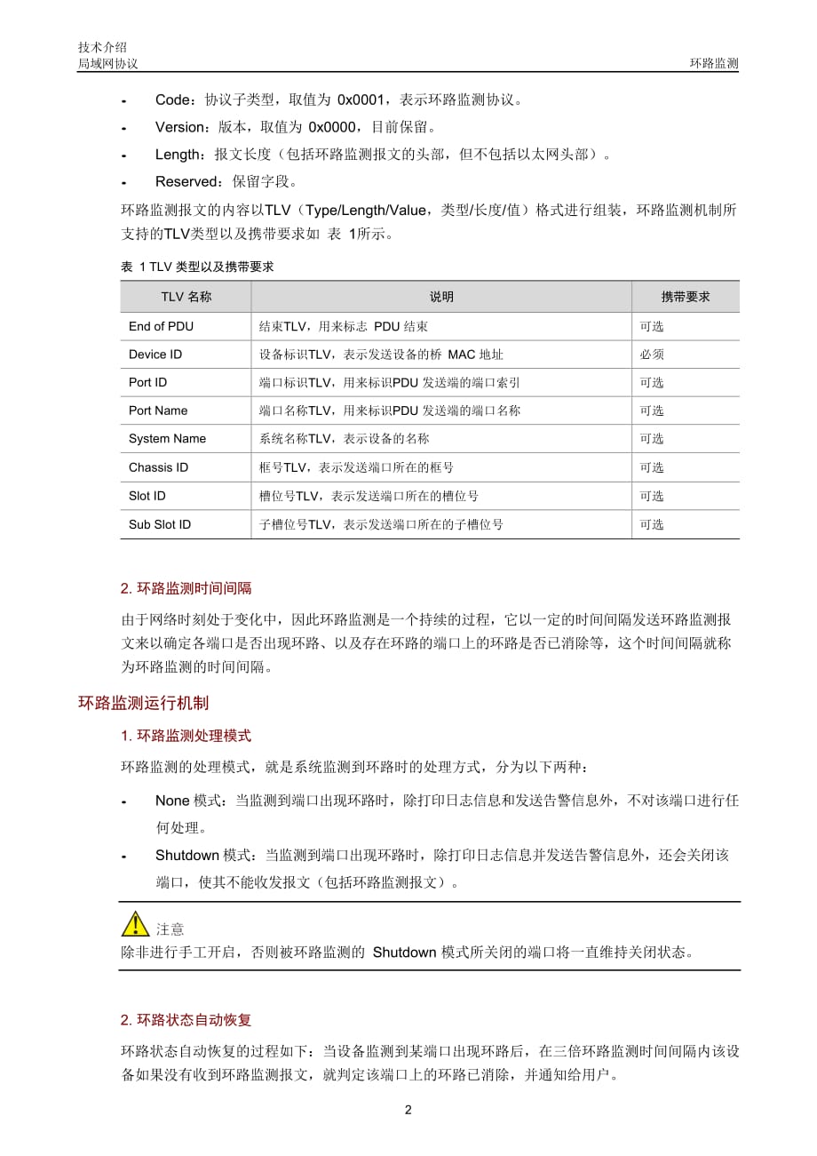 局域网协议-环路监测技术介绍-D_第4页