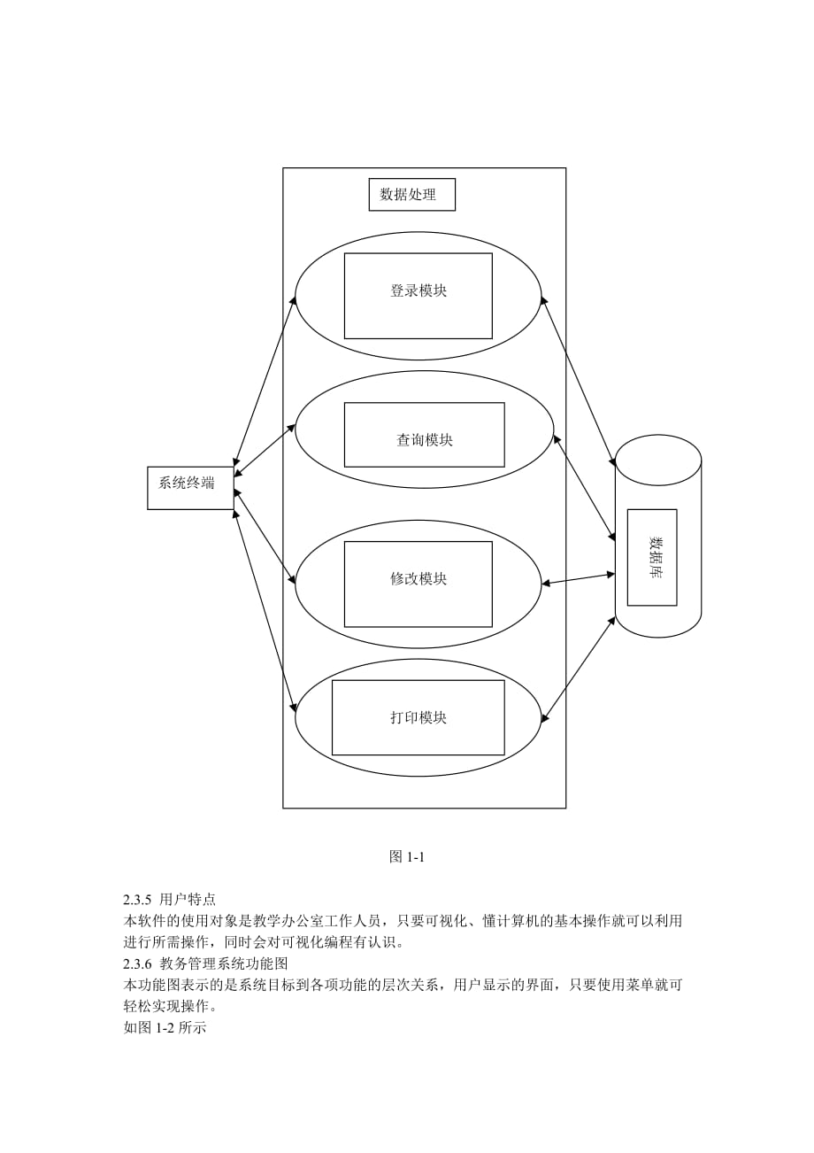 教务管理系统系统分析报告_第2页