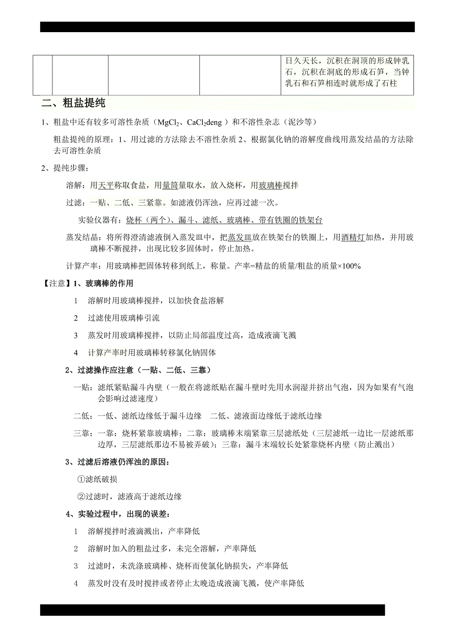 初三化学盐和化肥知识点及习题_第2页