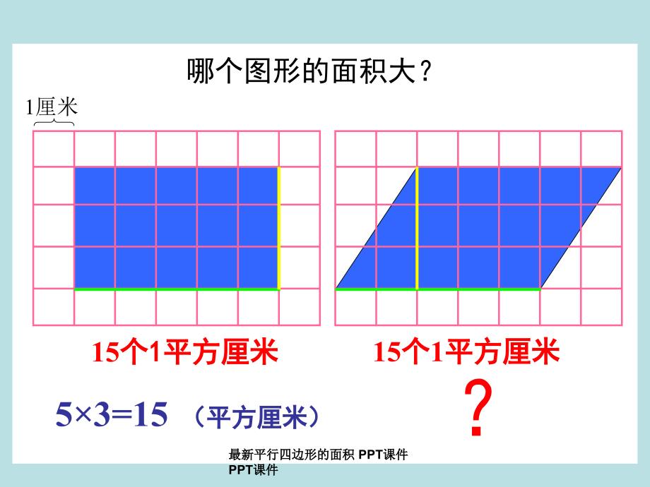 最新平行四边形的面积 PPT课件PPT课件_第4页