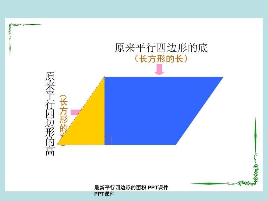 最新平行四边形的面积 PPT课件PPT课件_第5页