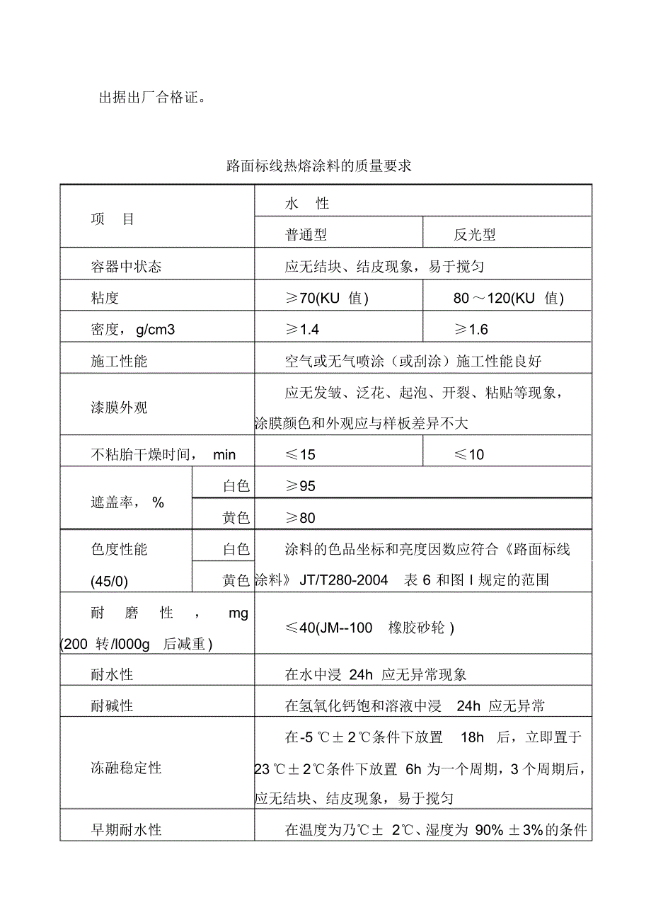 道路标线施工技术方案_第4页