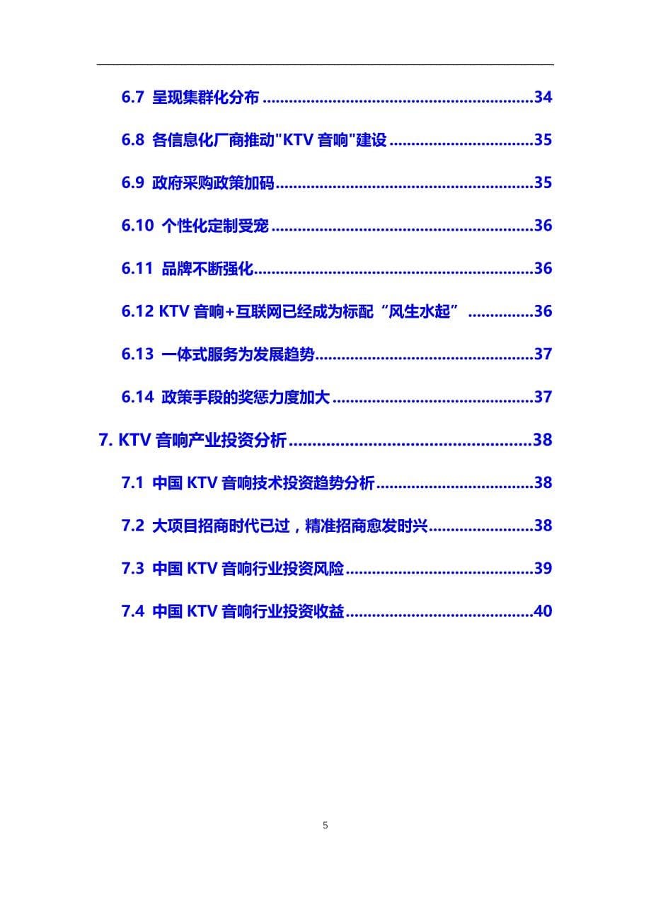 2021年KTV音响行业市场研究分析报告【调研】_第5页