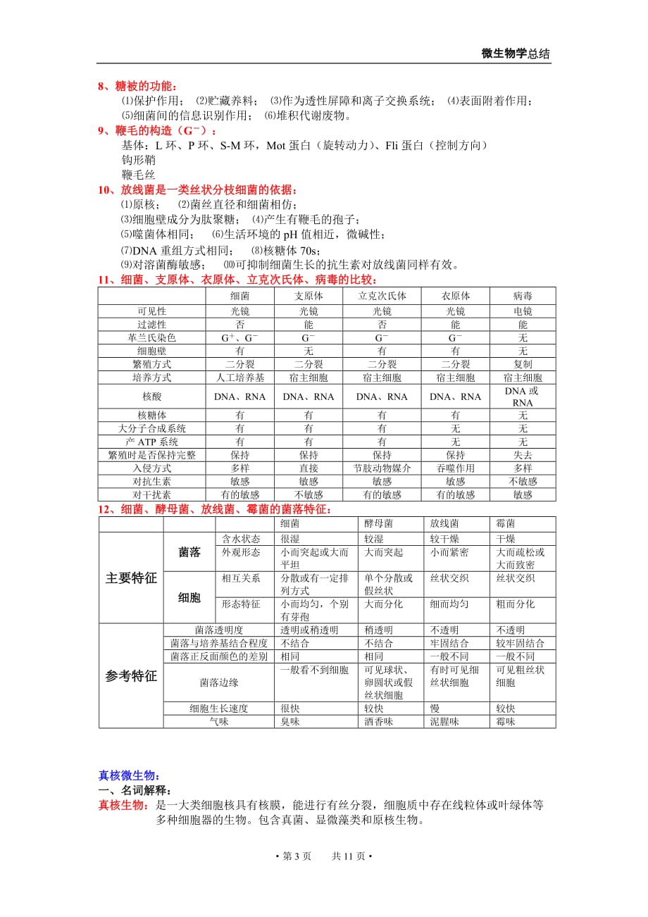 上海交通大学微生物知识点总结汇总10页10页_第3页