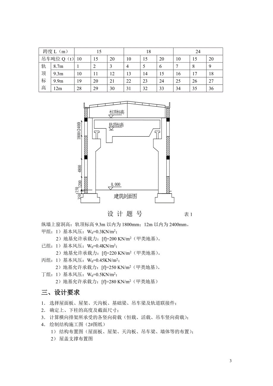 单层单跨厂房设计(DOC)24页_第3页