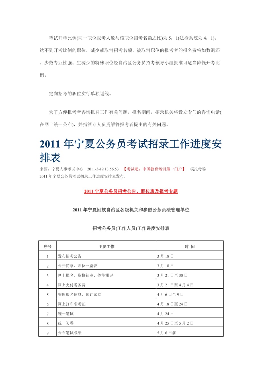 2011宁夏公务员考试流程_第4页