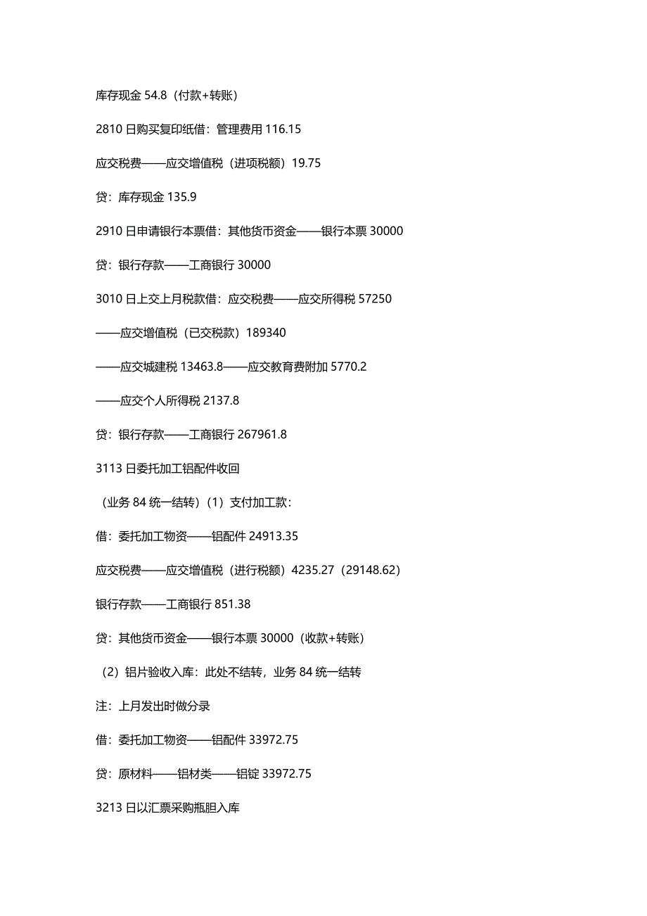 [财务管理财务会计 ]新编会计模拟实习精编_第4页