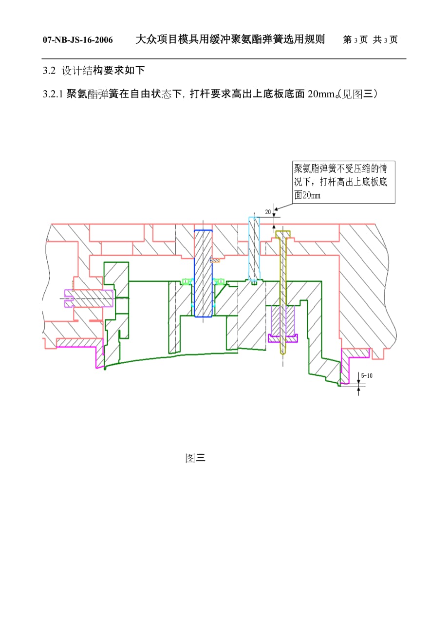 大众项目模具用缓冲聚氨酯弹簧选用规则6页_第4页