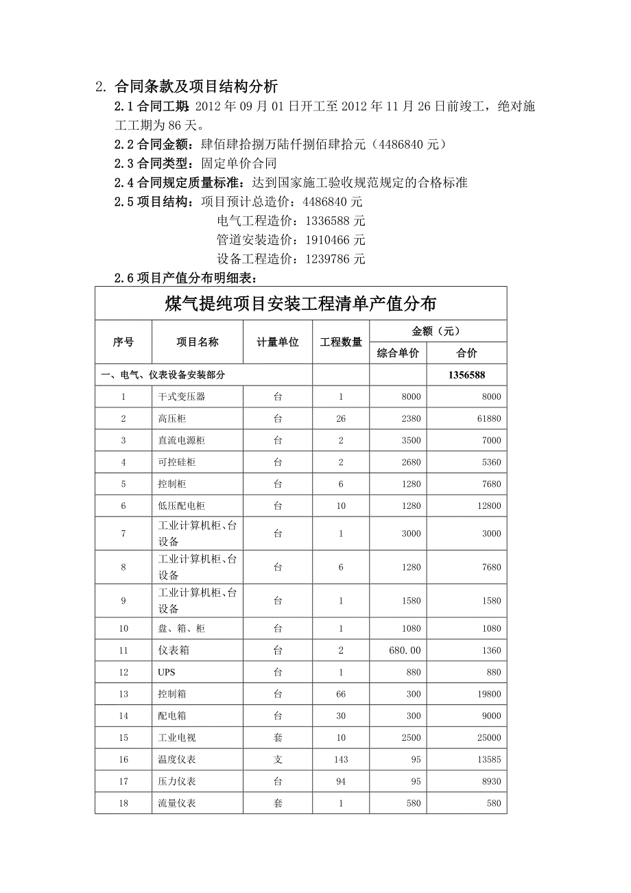 建筑安装工程商务策划书13页_第3页