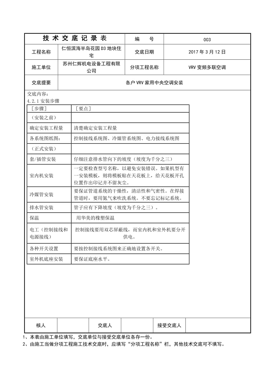 多联机空调系统-技术交底10页_第3页