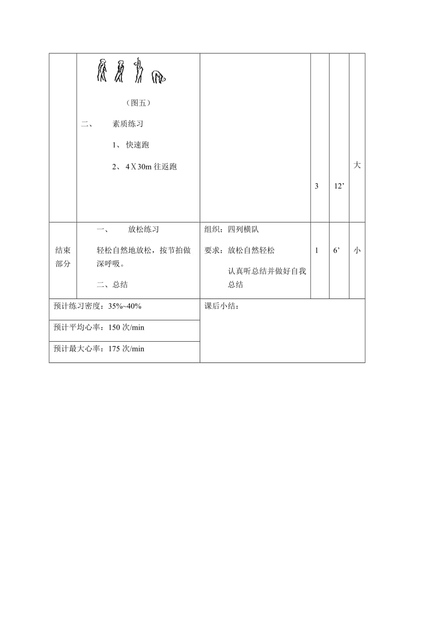 人教七年级体育 7.2行进操 教案（2课时）_第3页