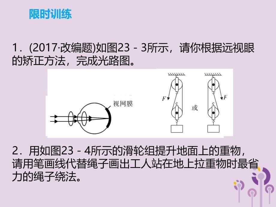 中考物理专题突破能力提升《作图专题》课件PPT_第5页