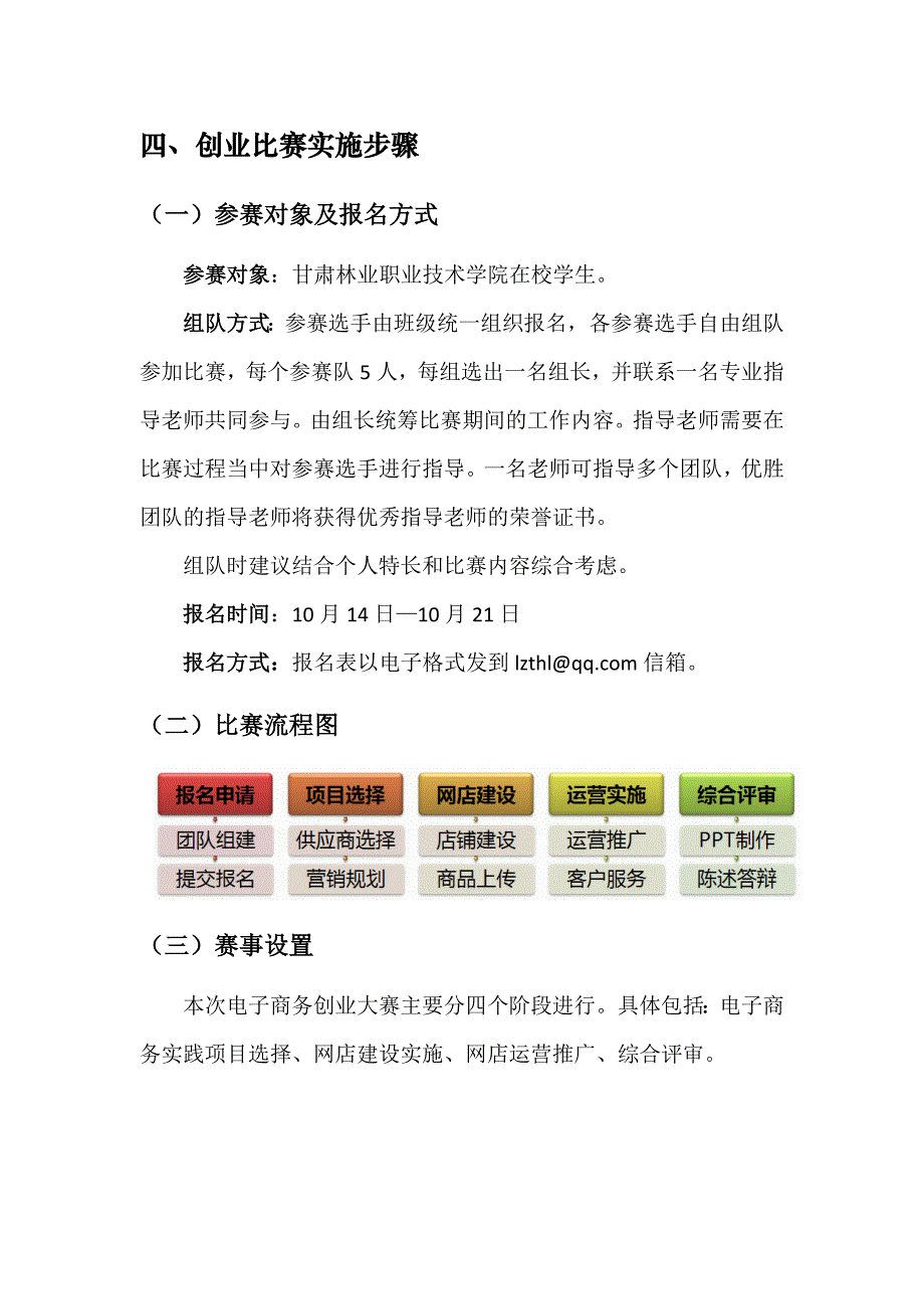 甘肃林院电子商务创业实践大赛实施方案_第3页