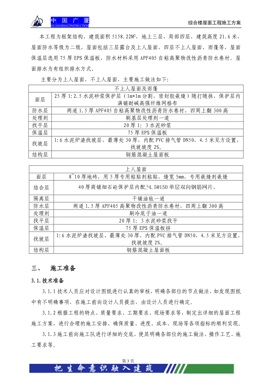 [精选]某地产综合楼屋面工程施工方案_第4页