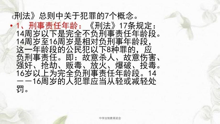 中学法制教育班会课件_第5页