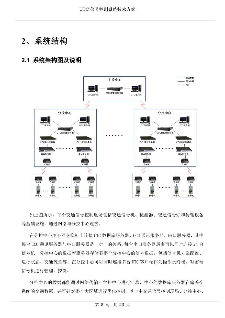 UTC信号控制系统技术方案_第5页