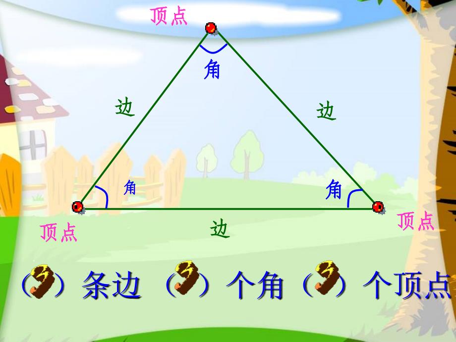 西师大版四年级下册数学第四单元三角形认识三角形课件_第3页