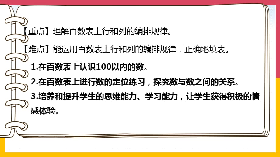 最新一年级数学下册生活中的数做个百数表课件_第2页