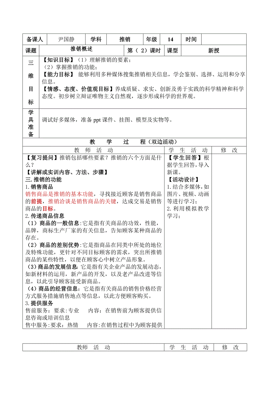 推销实务教案30页_第4页