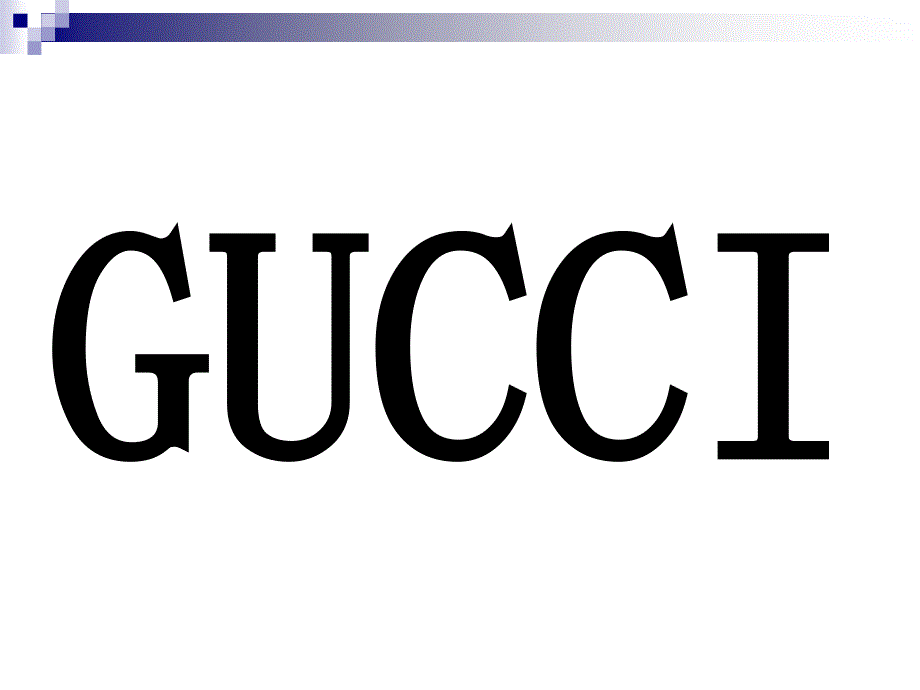 GUCCI服装品牌介绍(ppt 48页)_第1页