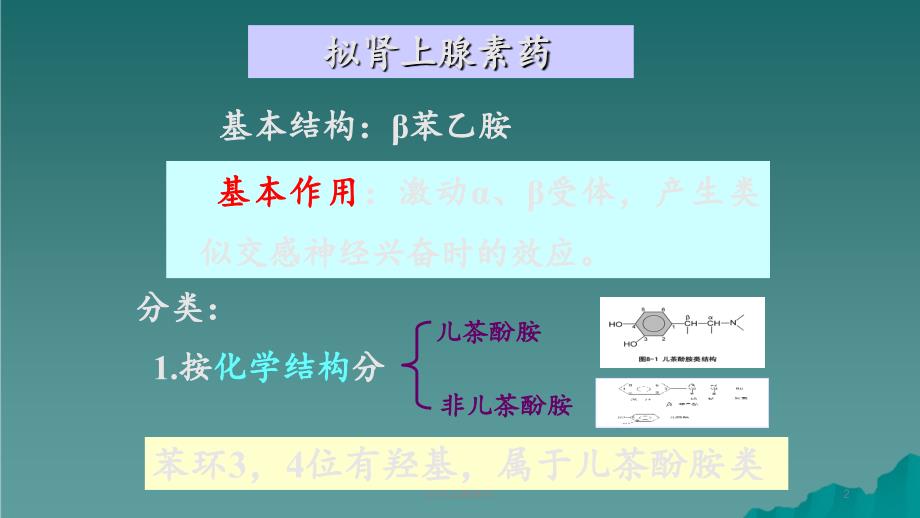 拟肾上腺素药（精品收藏）_第2页