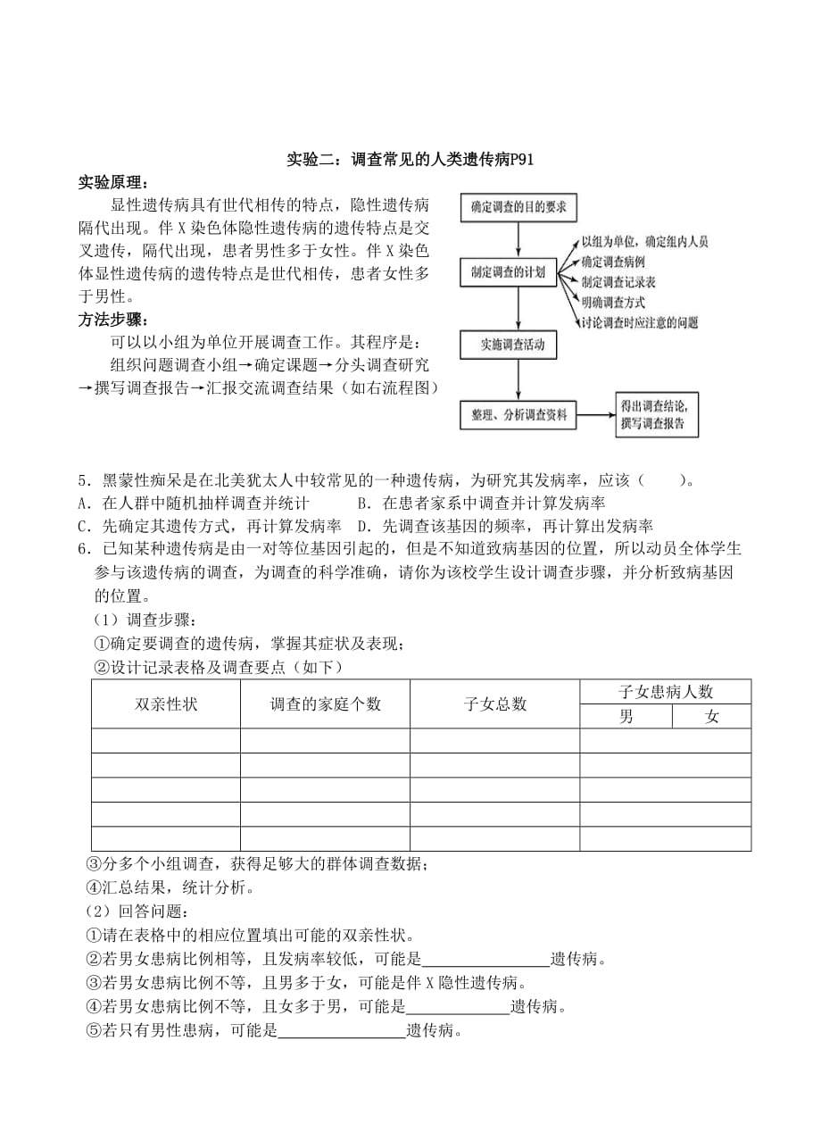 2014高中生物 模块二《遗传与进化》的实验课件 新人教版必修_第3页