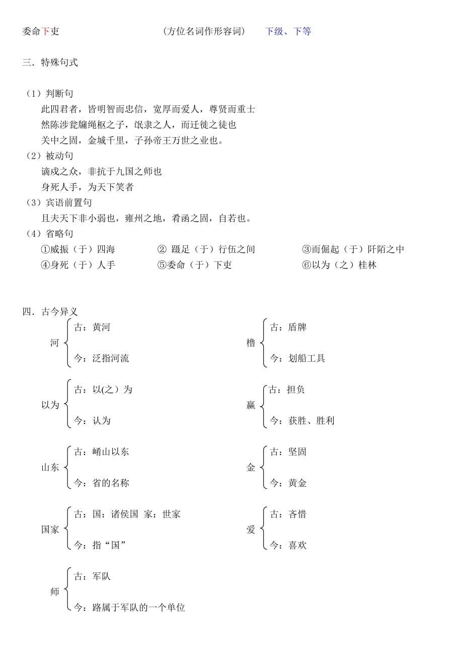 过秦论知识点总结2页_第2页