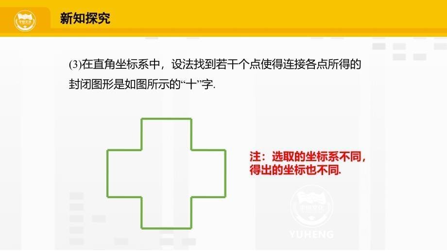 北师大版八年级数学上册教学课件3.2.3建立适当的平面直角坐标系_第5页