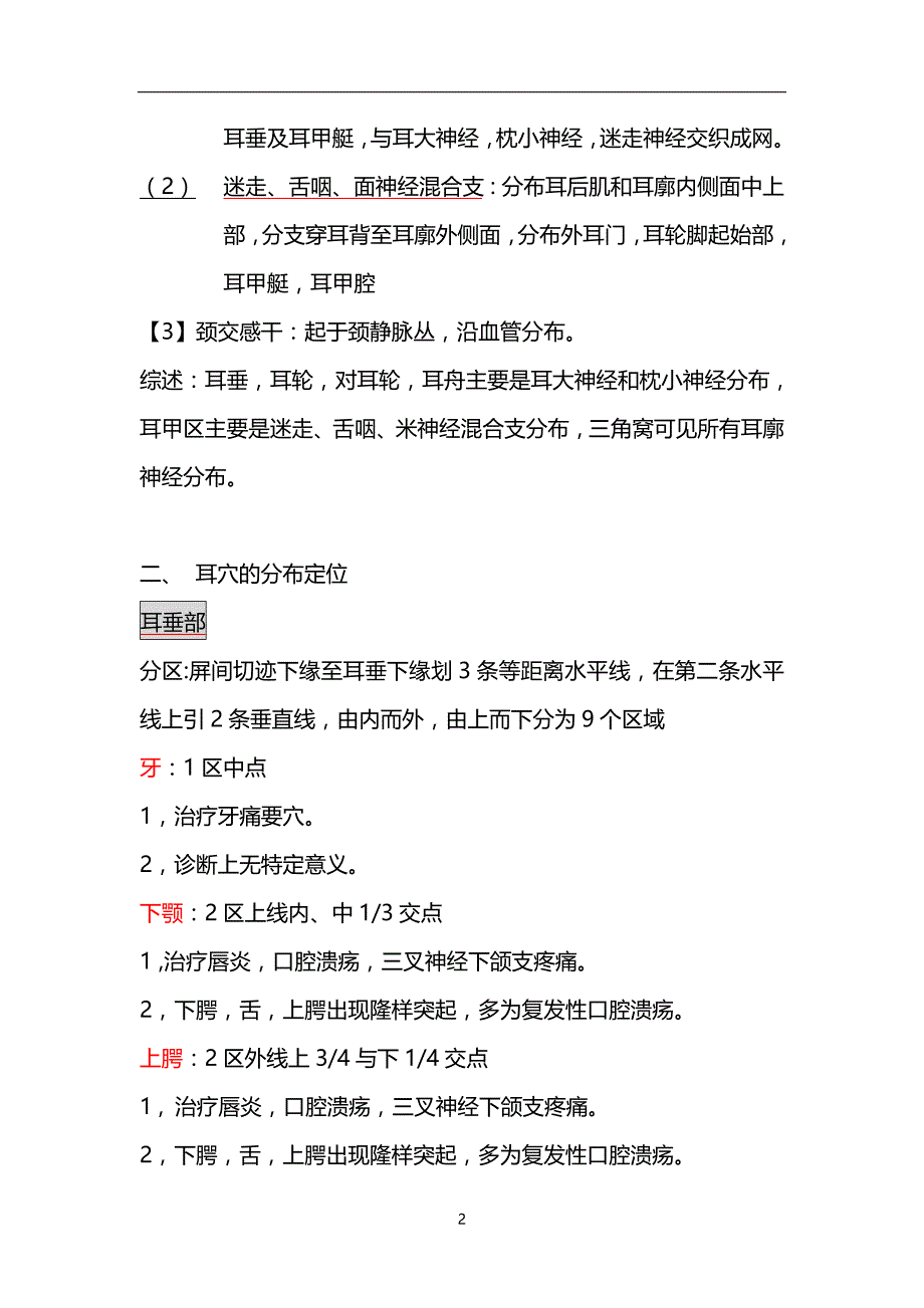 2021年整理耳穴诊断学黄丽春_第2页