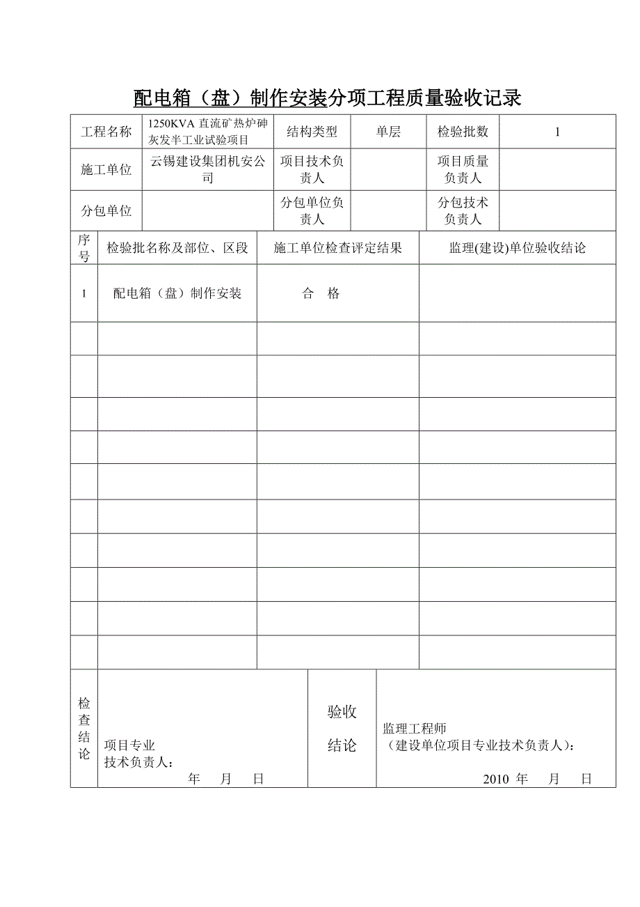 1250KVA直流矿热炉砷灰发半工业试验项目_第4页