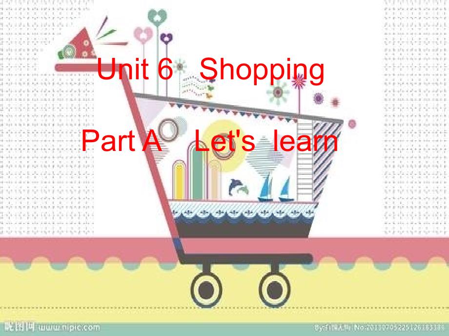 四年级英语下册unit6_Shopping_A_Let’s_learn_第1页
