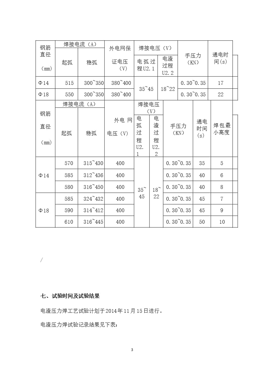 电渣压力焊施工工艺（2021年整理）_第3页