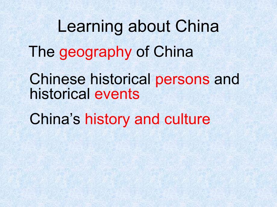 英语：Unit 5《Learning about China》Topic 3课件（1）（仁爱英语九年级下）_第3页