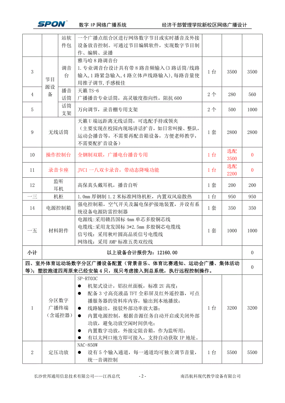 [精选]经济干部管理学院新校区网络广播报价_第3页