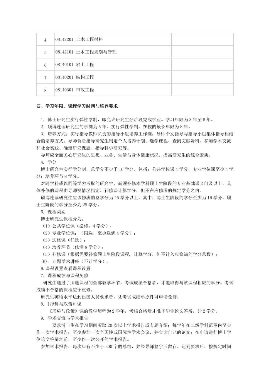 [精选]土木工程博士培养方案_第3页