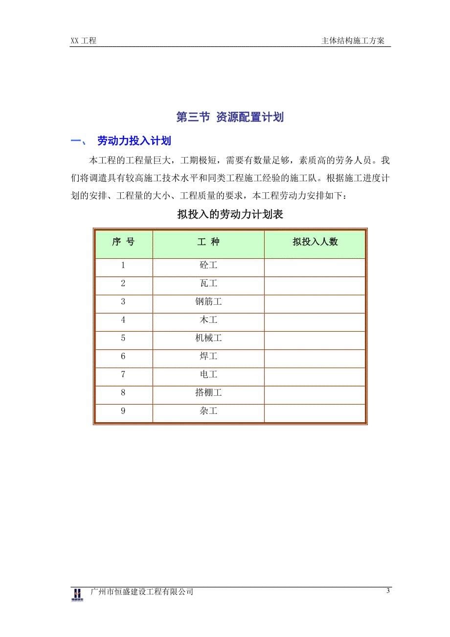 [精选]主体结构施工方案(方案改版)_第5页