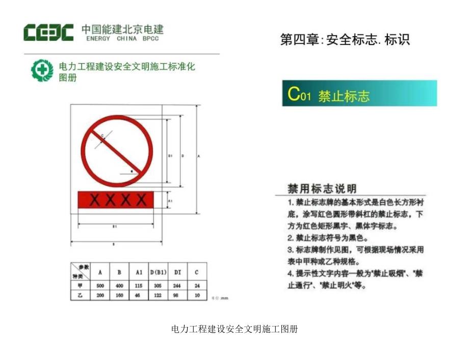 电力工程建设安全文明施工图册课件_第2页